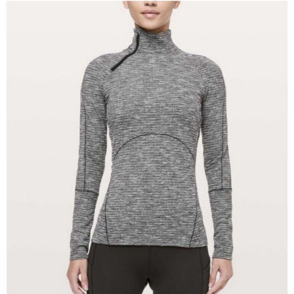 Lululemon Brisk Running Top Long Sleeve Pullover 6
